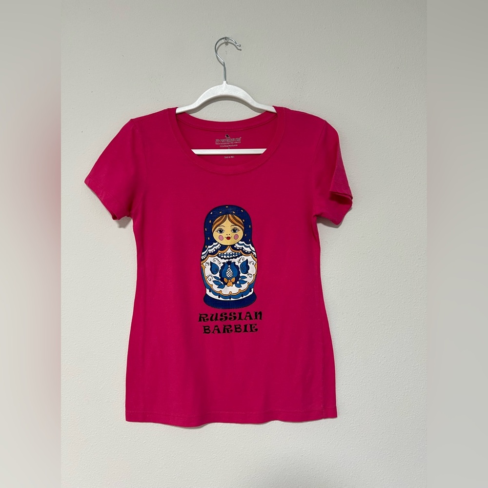 St. Petersburg Russian Barbie Cotton T-Shirt
